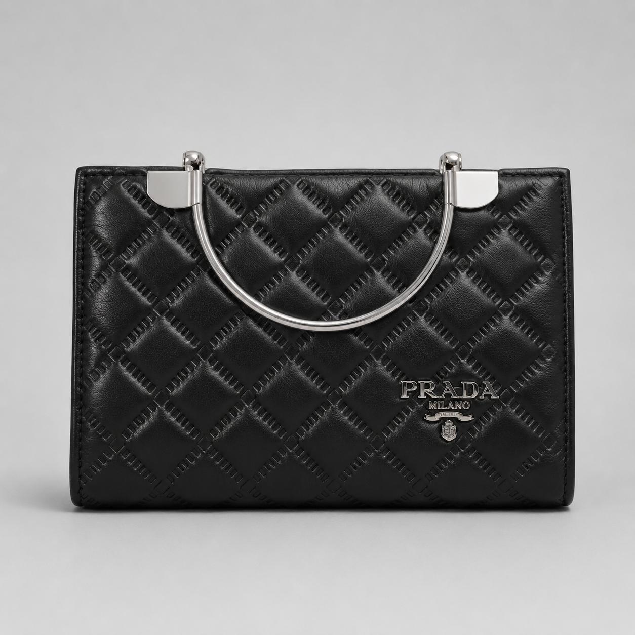 Pink Quilted Handbag