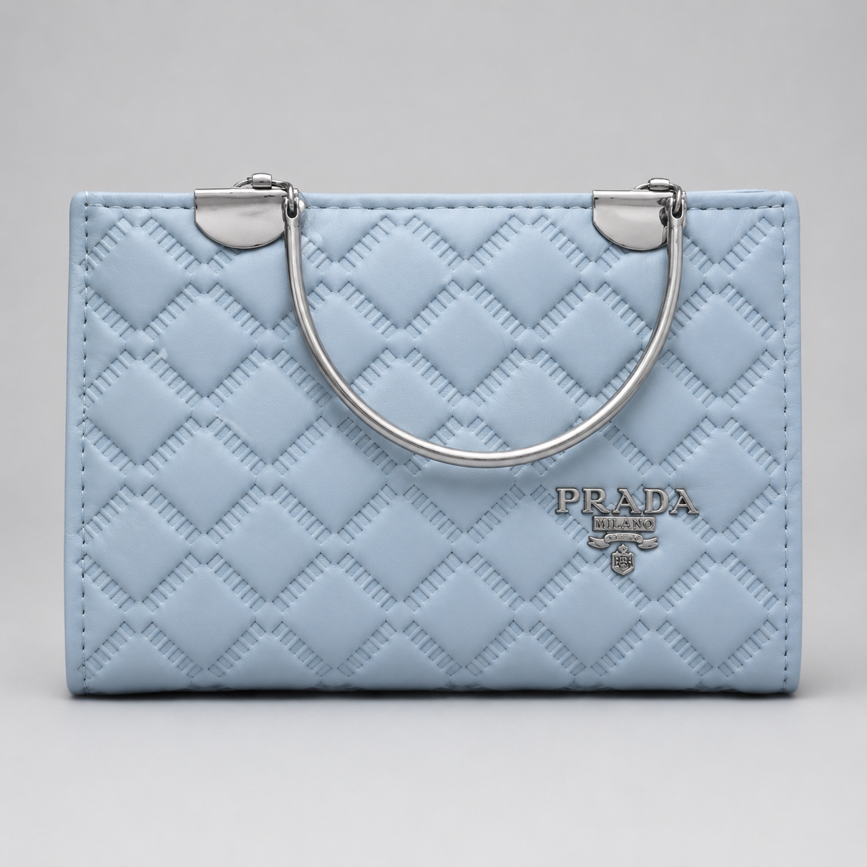 Pink Quilted Handbag