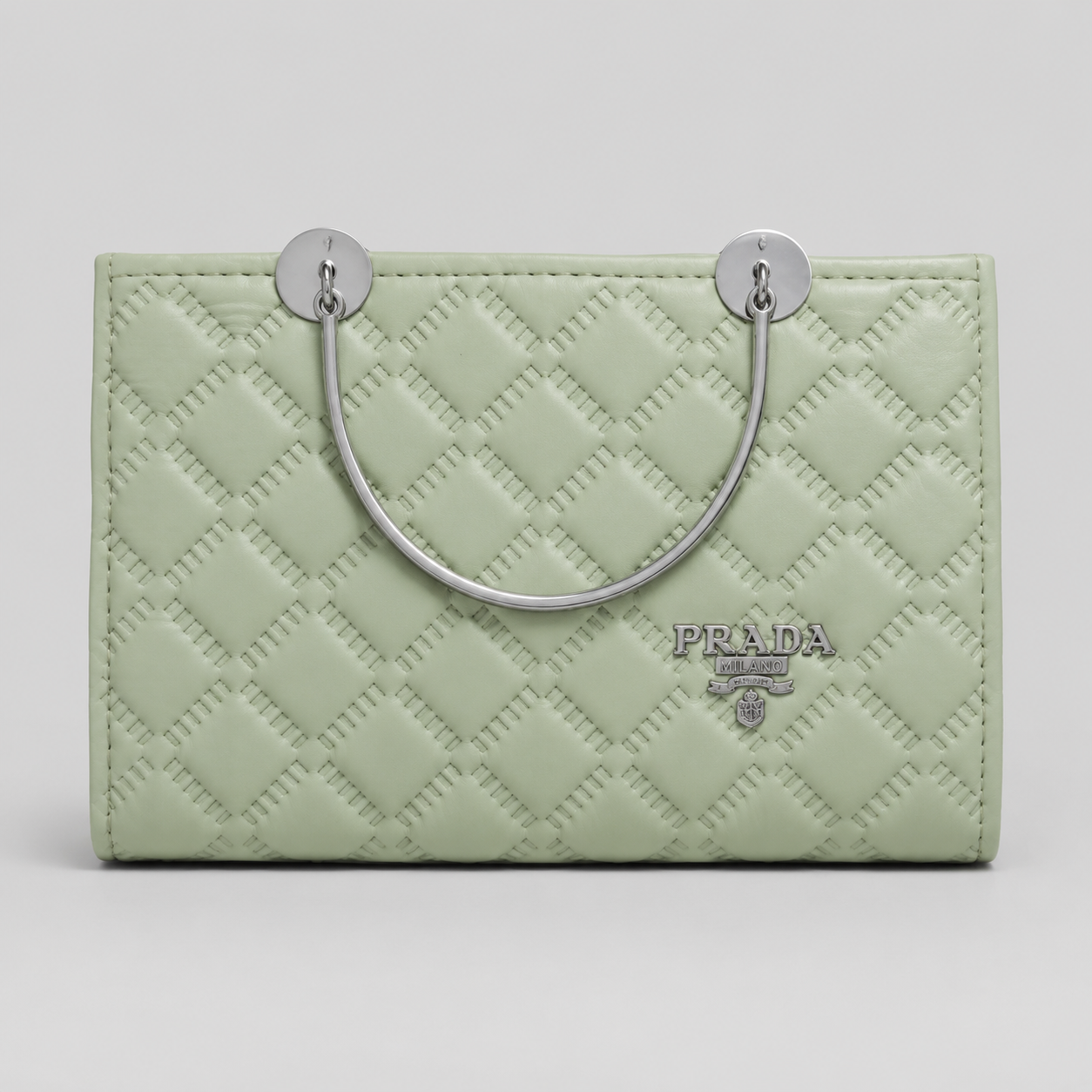 Pink Quilted Handbag