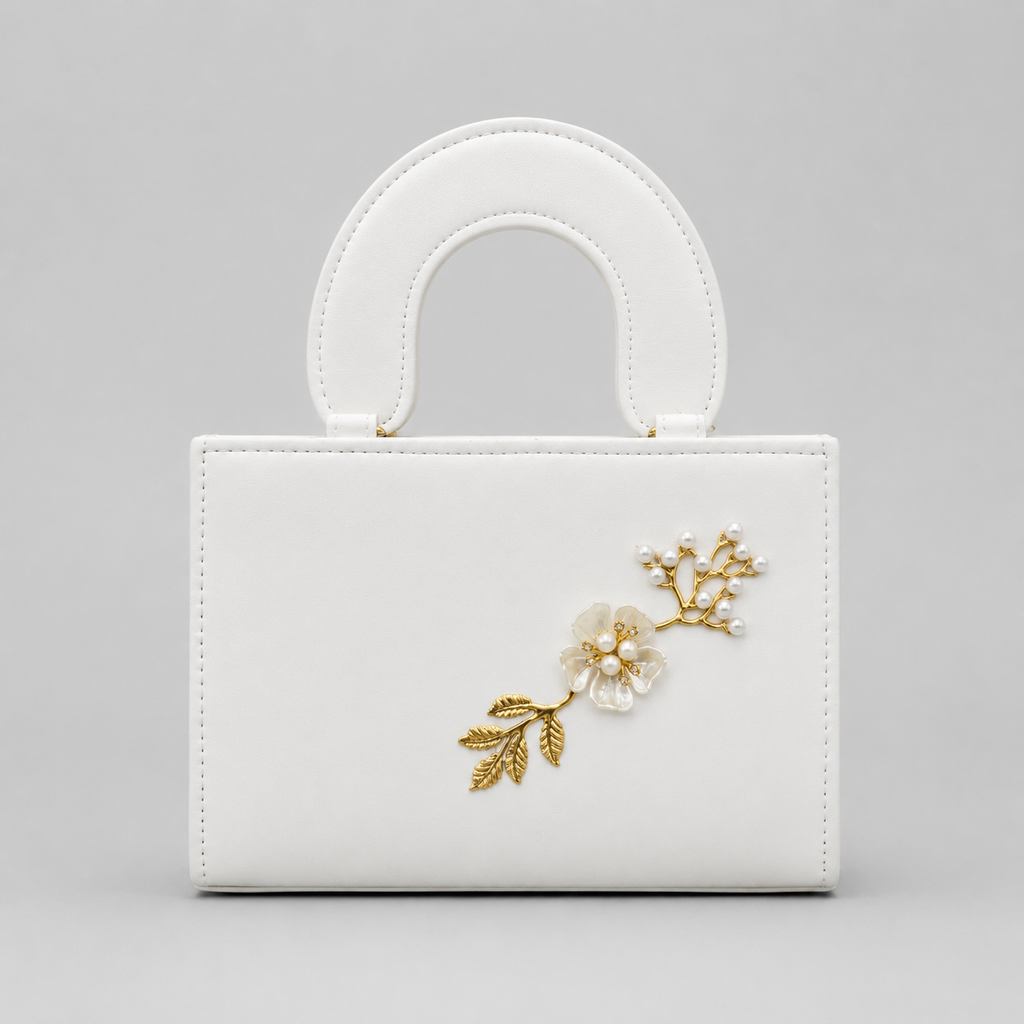 Charm Floral Handbag