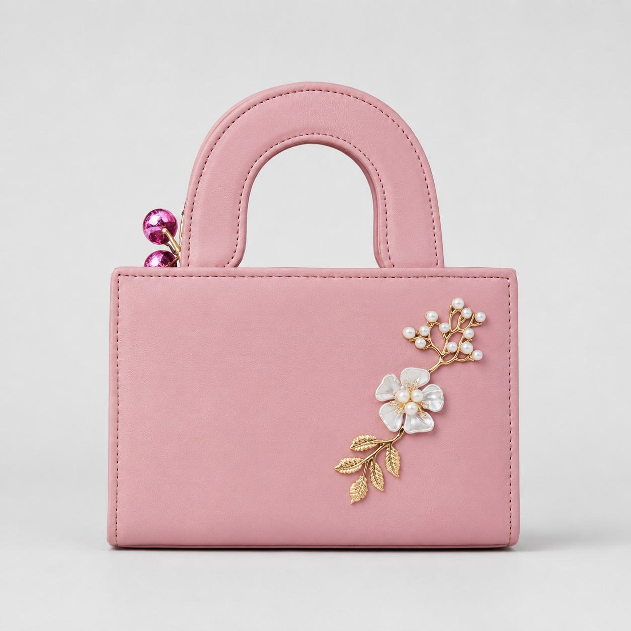 Charm Floral Handbag