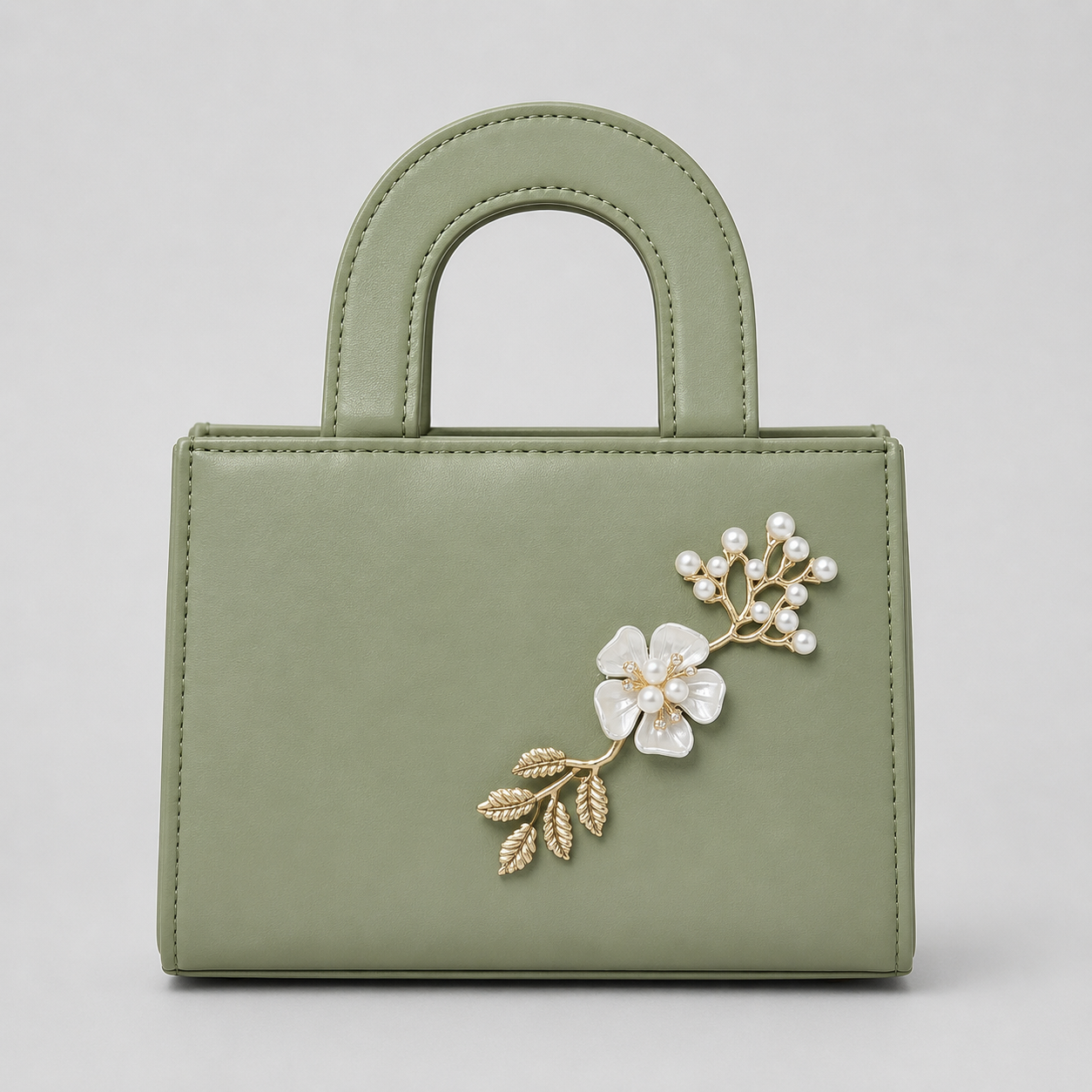 Charm Floral Handbag