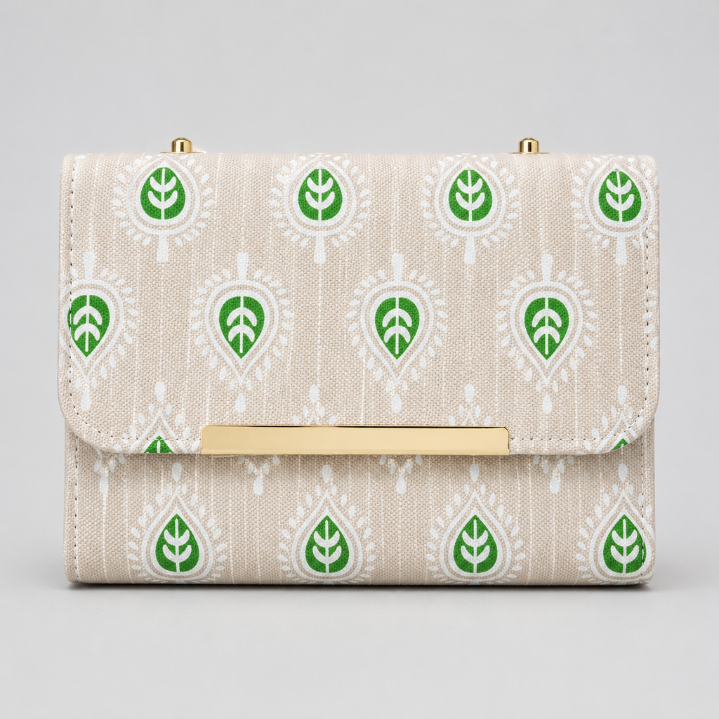 Ethnic Chain Clutch