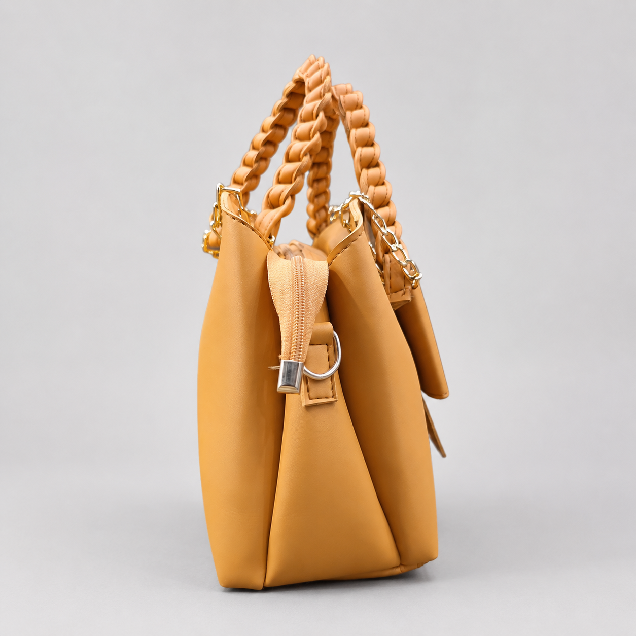 Mustard Bow Handbag