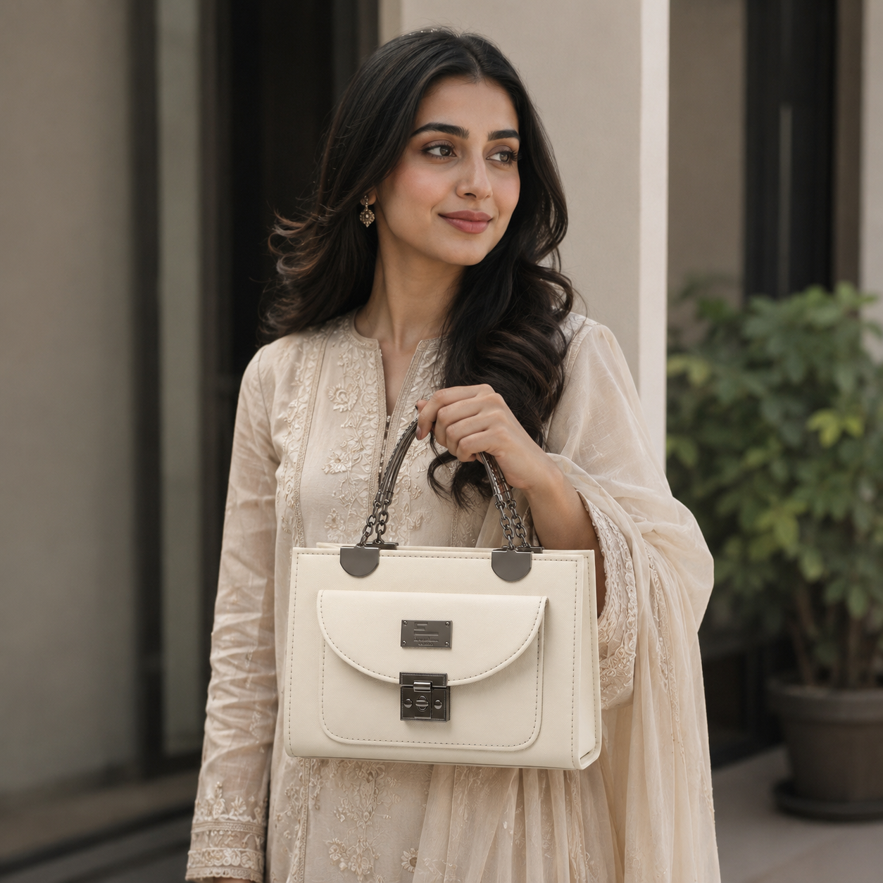 Classic Pocket Handbag