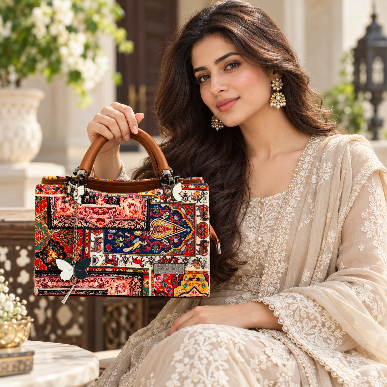 Tapestry Patchwork Handbag