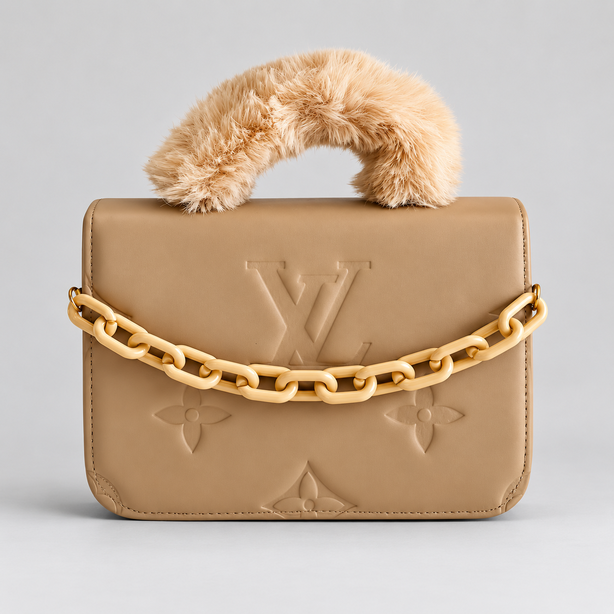 Monogram Chain Handbag