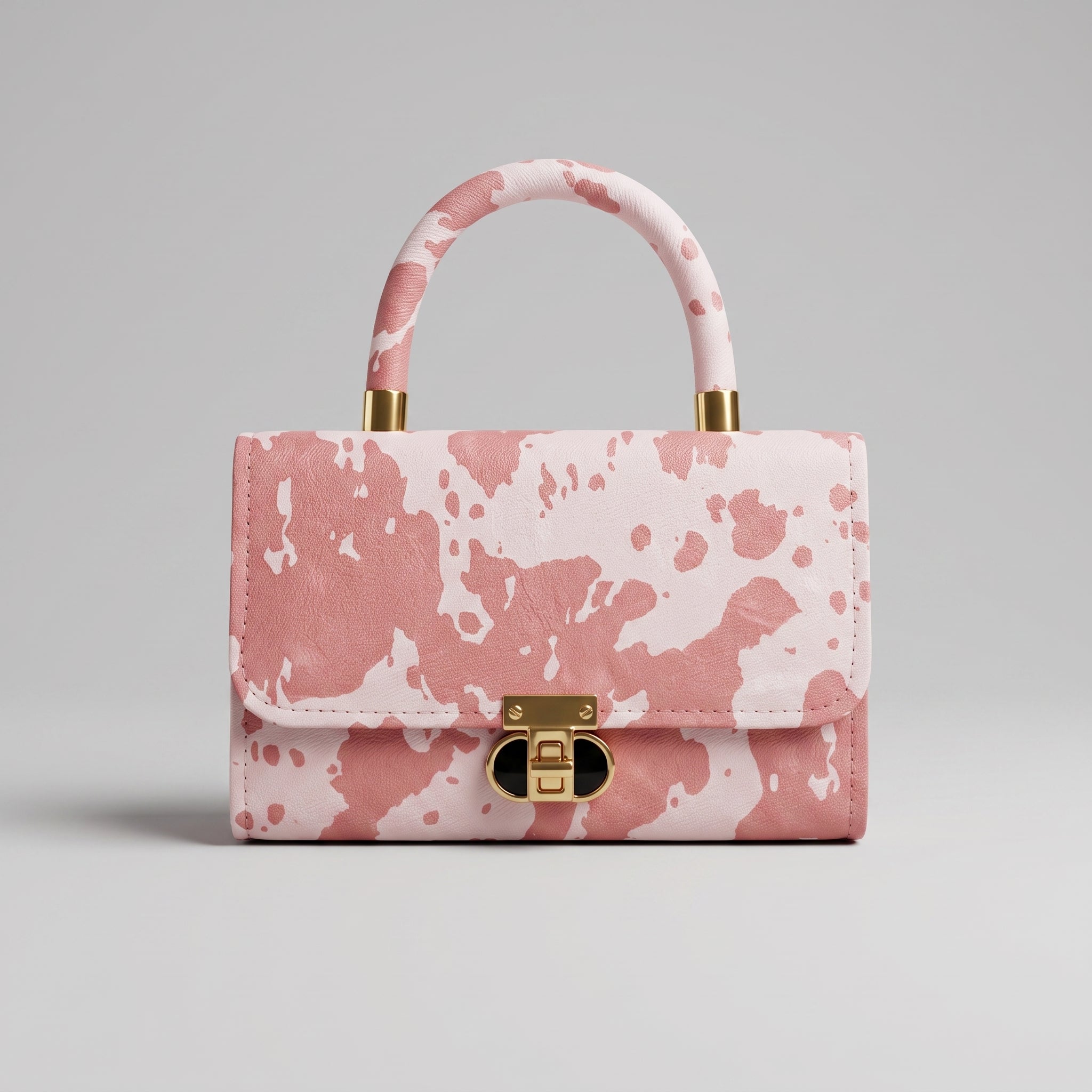 Cow Print Handbag