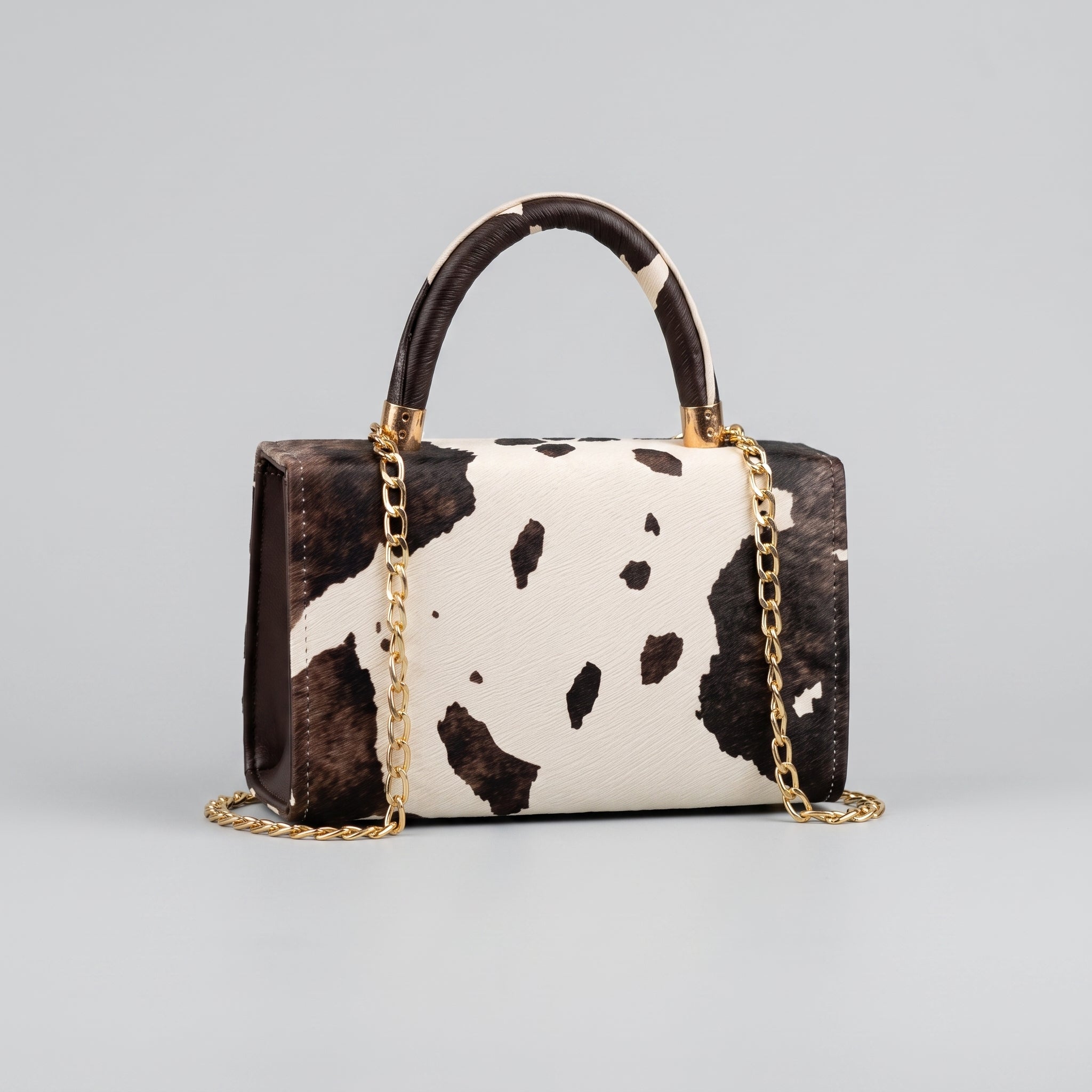 Cow Print Handbag