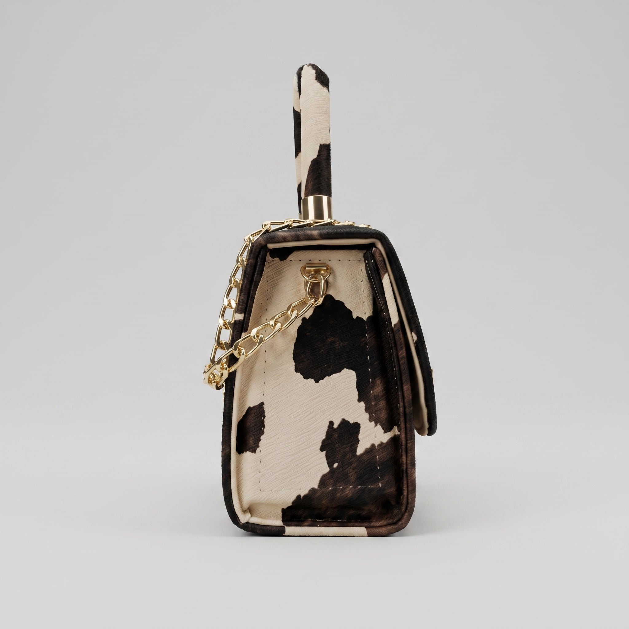 Cow Print Handbag